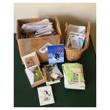 Assorted Post Cards and Stationary Cards + Envelop