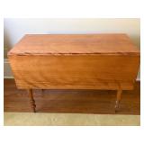 Maple Drop Leaf Table, 1841
