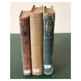 Three Old Literature Books