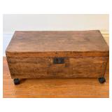 Diminutive Pine Blanket Box