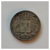 1817 France Louis XVIII ROI 5 Francs French Coin