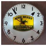 John Deere Lighted Wall Clock 1950