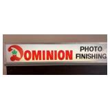 Dominion Light Up Photo Finishing Sign