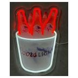 Coors Light Dimmable LED Lighted Sign
