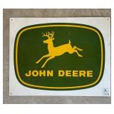 Reproduction John Deere Painted Tin Sign
