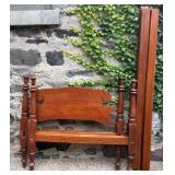 19th Century American Empire Bed Frame