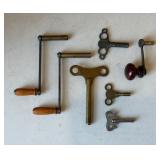 Assorted Watch Keys and Cranks