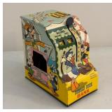 1950s Walt Disney Tin Litho Donald Duck Bank