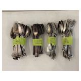 Assorted Silver Plate Flatware