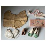 Assorted Victorian Doll Shoes + Baby Boots