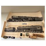 Box of Assorted Train Memorabilia & Watches