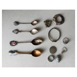 Assorted Damaged Jewelry + Sterling Silver Spoon
