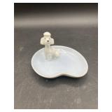 Vintage Poodle ashtray