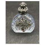 Vintage Ornate Filigree Ormolu Style Rhinestones