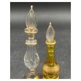 Vintage lot of 2  Egyptian style perfume bottles