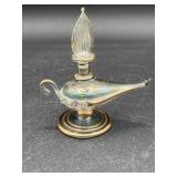 Vintage Arabic Egyptian lamp Mini Perfume Bottle