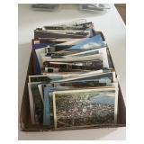 Vintage lot of approximately 200 postcards