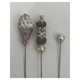 Vintage Ladies Hat pin lot