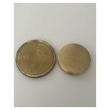 Vintage lot of ladies makeup compacts