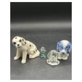 Vintage lot of dog figures Japan