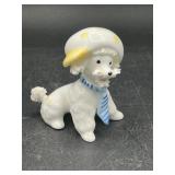 Vintage Napco Spaghetti Poodle Dog Hat Tie