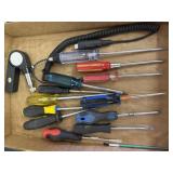 Screw Drivers and Assorted Tools