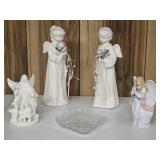 Angels!  Two Vintage House of Lloyd angels, 11'