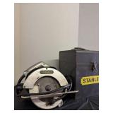 Stanley Circular Saw with metal box