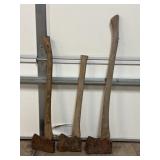 Three Antique Axe