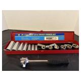 21 Piece 3/8 Drive Socker Wrench Set