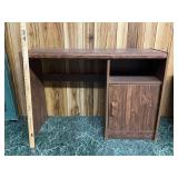 Computer desk with shelf & cabinet drawer