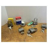 Locks with Keys and One. Combination Lock has