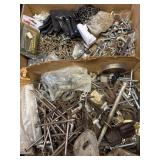 Screws Large Nails misc lot