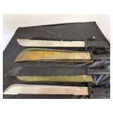 Machetes 4 Some with covers