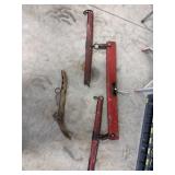 Antique Farming Horse Yoke Single Trees Rein