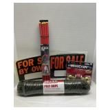 New, MintCraft door knob, New, poly rope, New