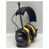 DeWalt AM-FM radio headphones