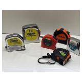 Lot of measuring tapes