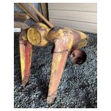 Vintage Ford Hood Tractor Part