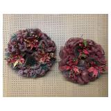 Pair of beautiful Christmas Wreaths