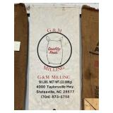 G & M Milling bag 16x34