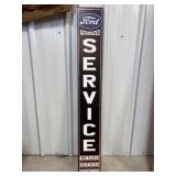 Ford Service, hanging wooden sign.  6x42