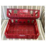 Pair of vintage Coca-Cola Crates