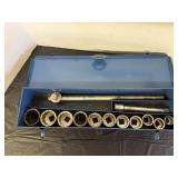 Heavy Duty 3/4 a drive Rachet Set Standard