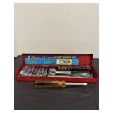 22 Piece 1/4ï¿½ Drive Socket Wrench Set