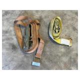 Two, cargo ratchet straps