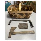 Vintage tools & basket