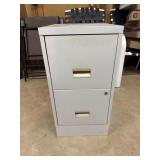 Metal 2 drawer Filing Cabinet
