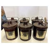 Vintage Cheese Crocks 6