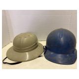 Vintage Work Helmets